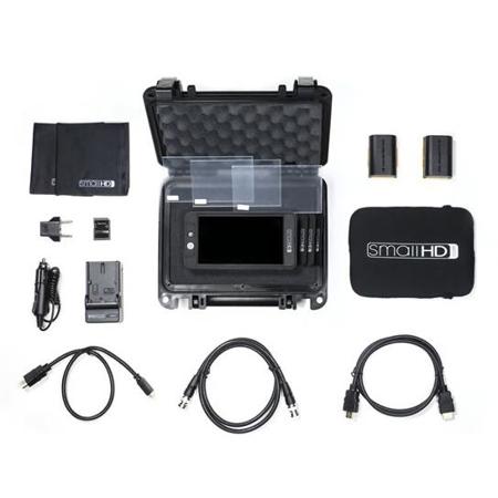 SmallHD 502 5" HDMI/SDI LCD On-Camera Monitor Kit w/Monitor Case,LP-E6 Battery