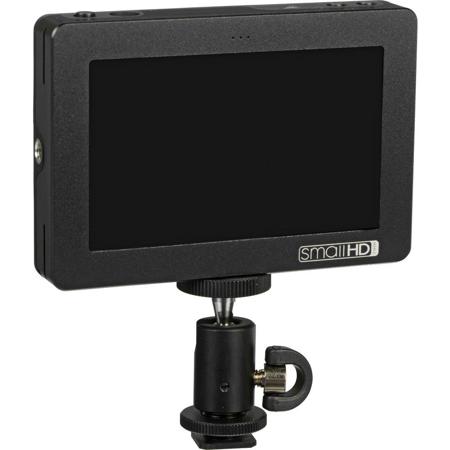 SmallHD DP4 4.3" On-Camera LCD Field Monitor with Canon 5D/7D Battery Bracket