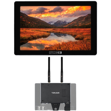 SmallHD Cine 7 7" Full HD Touchscreen On-Camera Monitor, Bundle with Teradek Bolt 6 750 Transmitter Monitor Module
