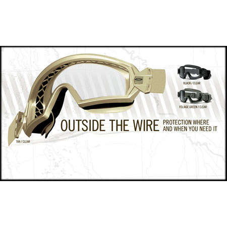 Smith Optics OTW01FGFSDR Outside The Wire Goggles Kit