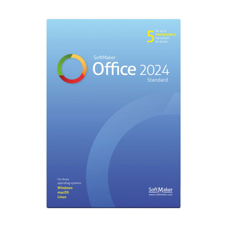 SoftMaker Office Standard 2024 Software for 5 Devices, Download