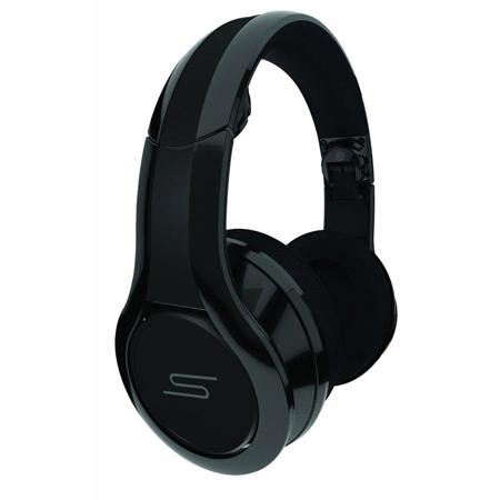 SMS Audio Street by 50 Cent Wired Pro Performance DJ Headphones with Mic, Black