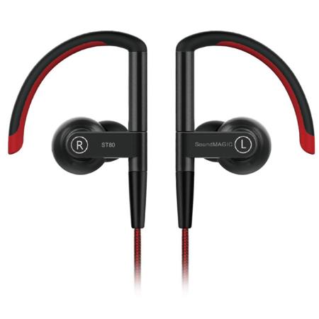 SoundMAGIC ST80 Bluetooth Sport Headphones - Red