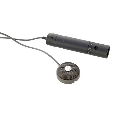 Sanken Audio CUB-01 Miniature Boundary Microphone with Self-Polarised Condenser, Gray , Includes FREE Copy of Vasst Training DVD:"Now Hear This!"Superior Sound for Digital Video $89 Value