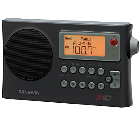 Sangean PR-D4W AM/FM Weather Alert Radio
