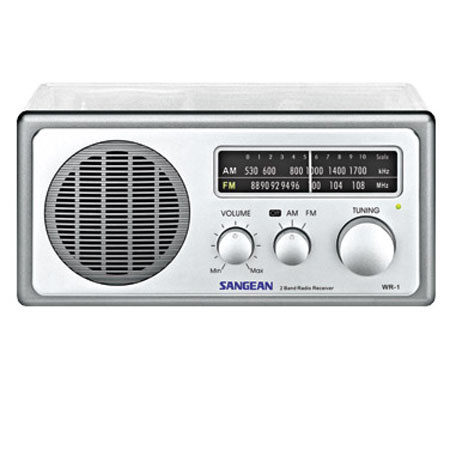 Sangean WR-1CL AM-FM Analog Tuning with LED Indicator