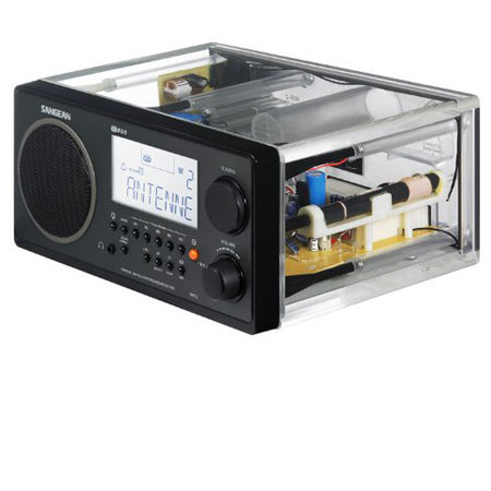 Sangean FM-Stereo RBDS / AM Digital Tuning Portable Receiver - Clear