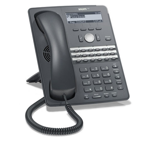Snom 720 4 Line IP Phone, 18 LED Function Keys, VoIP Technology