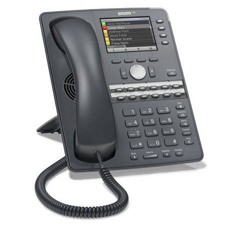 Snom 760 4 Line IP Phone with 12 LED Function Keys, VoIP Technology