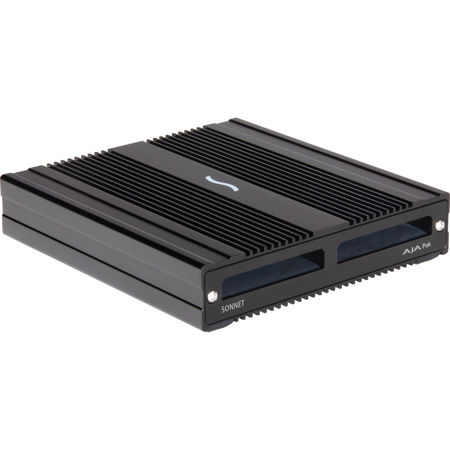Sonnet SF3 Series 2-Bay AJA PAK Media Thunderbolt 3 Pro Card Reader