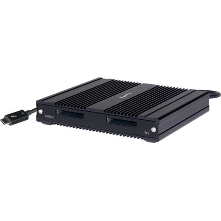 Sonnet SF3 Series 40 Gbps Thunderbolt 3 SxS CFast 2.0 Pro Card Reader