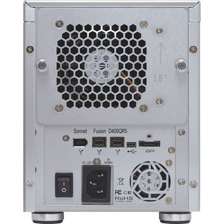 Sonnet FUSD4QR54TB 4TB Fusion D400QR5 Desktop HDD Array