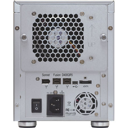 Sonnet FUSD4QR56TB 6TB Fusion D400QR5 Desktop HDD Array