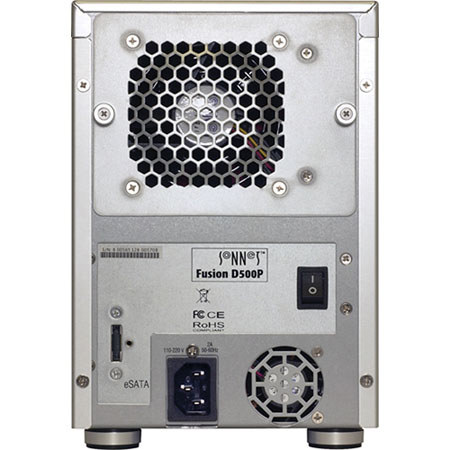 Sonnet FUSD5P10TB D500P 5-Drive SATA Storage HDD Array