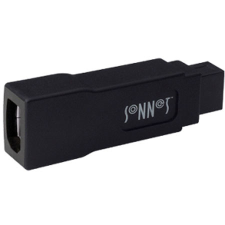 Sonnet 6-Pin FireWire-400 to 9-Pin FireWire-800 Adapter