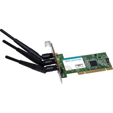 Sonnet N80211PCI Aria Extreme N Wi-Fi PCI Card, Fast