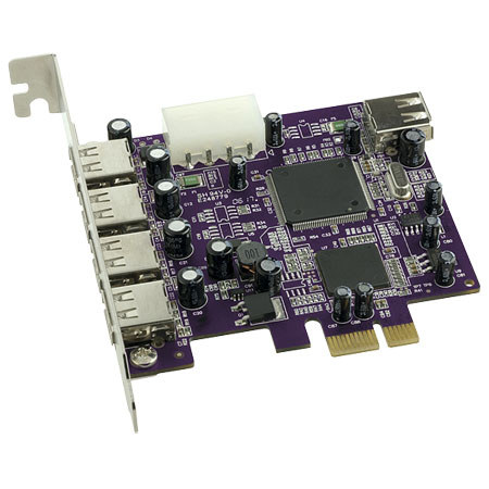 Sonnet USB2E 5-Port Allegro Express USB 2.0 PCIe Card