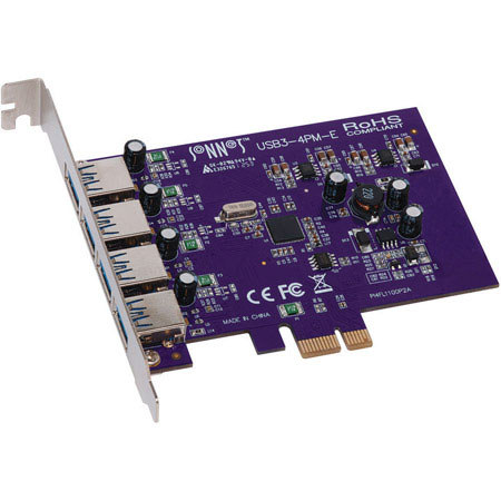 Sonnet Allegro USB 3.0 4-Port PCIe Card