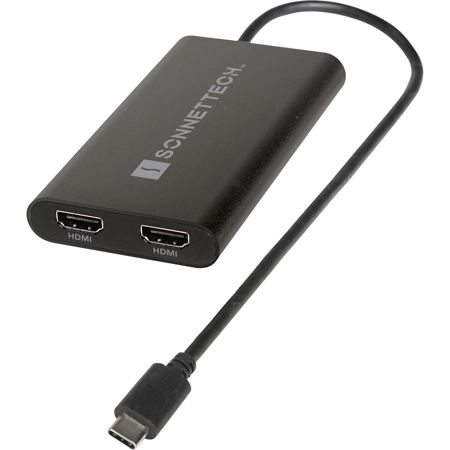 Sonnet DisplayLink USB Type-C to Dual HDMI Adapter