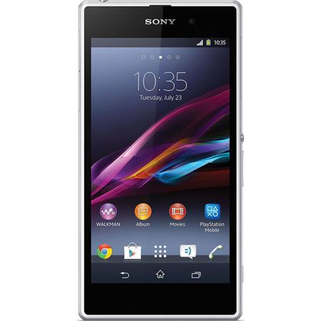 Sony Xperia Z1 16GB Android Smartphone, GSM/4G, Unlocked, White