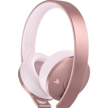 Playstation 4 Gold Wireless Headset, Rose Gold Edition
