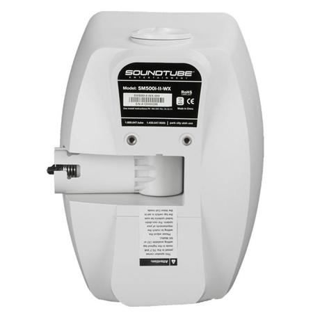 SoundTube SM500i-II-WX 5.25" Surface Mount Speaker with BroadBeam, White, Single