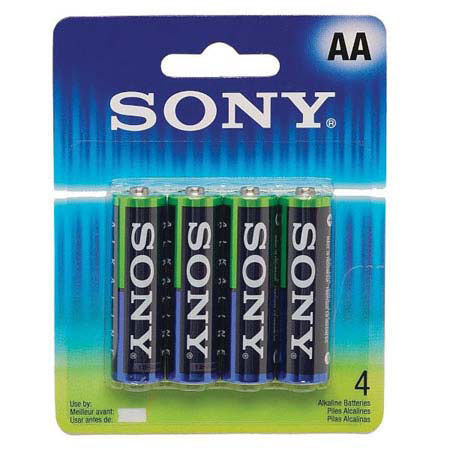 Sony AA Alkaline Batteries (4 pack)