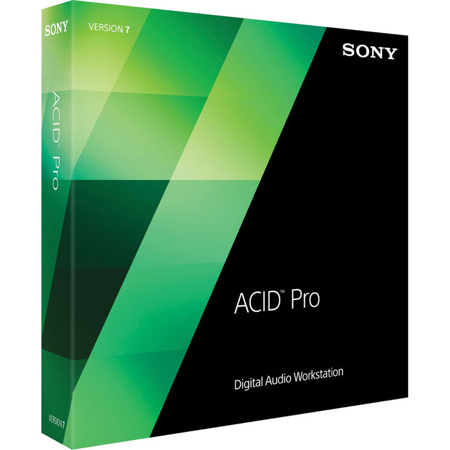 Sony ACID Pro 7 Recording Software - Academic ESD, Download