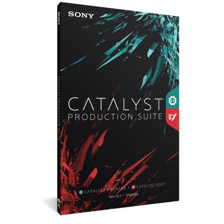Sony Catalyst Production Suite Software, Academic, Single License, DVD, Boxed