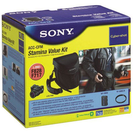 Sony Accessory Starter Kit for the F828 & F717 and Other F-Series Cybershot Digital Still Cameras.