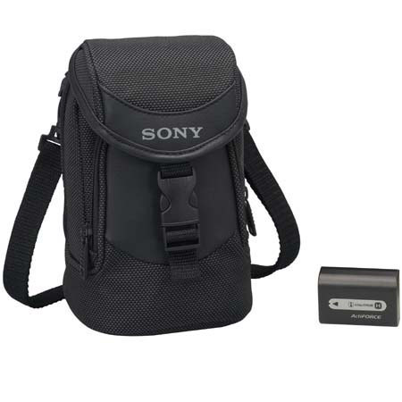 Sony ACC-FH50 Handycam Accessory Kit with Carrying Case and Battery #ACCFH50