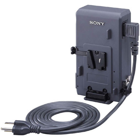Sony AC-DN10 AC Adaptor Battery Charger Function, Direct Attachment to the V-mount of a Camcorder