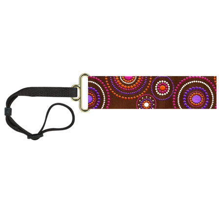 Souldier Crop Circles 1.5" Camera Strap, Brown