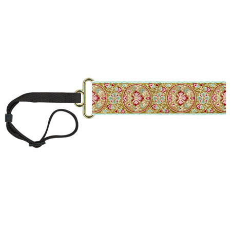 Souldier Medallion 1.5" Camera Strap, Mustard/Beige