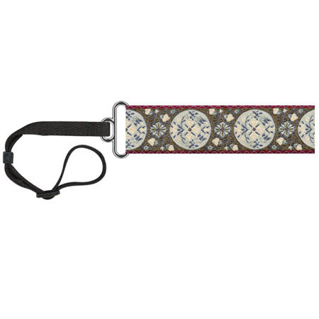 Souldier Medallion 1.5" Camera Strap, Burgundy/Maroon