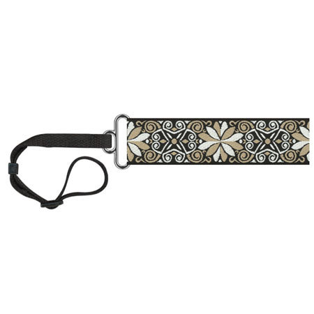 Souldier Dresden Star 1.5" Camera Strap, Black/White/Taupe