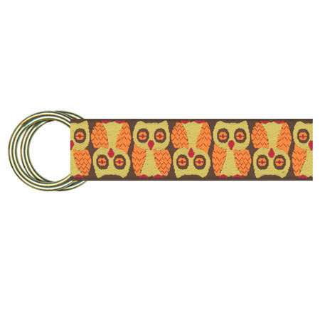 Souldier Owls 1.5" Camera Strap, Yellow/Orange/Brown