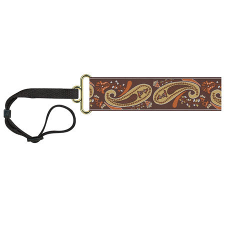 Souldier Paisley 1.5" Camera Strap, Gold/Orange/Brown