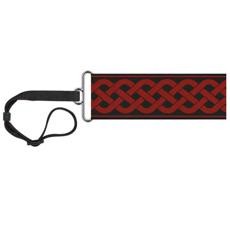 Souldier Celtic Knot 2" Camera Strap, Red/Black