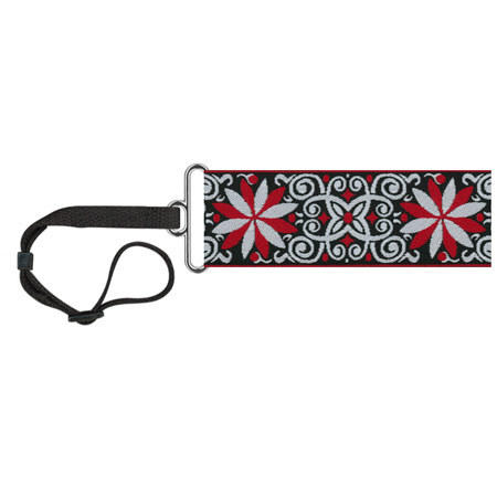 Souldier Dresden Star 2" Camera Strap, White/Red/Black
