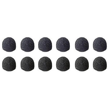 Sony ADC77B Urethane Windscreen Kit, Set of 12, Black