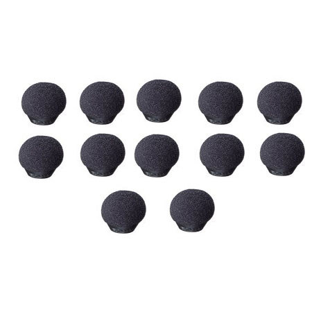 Sony ADR44B Urethane Windscreen Kit, Set of 12, Black