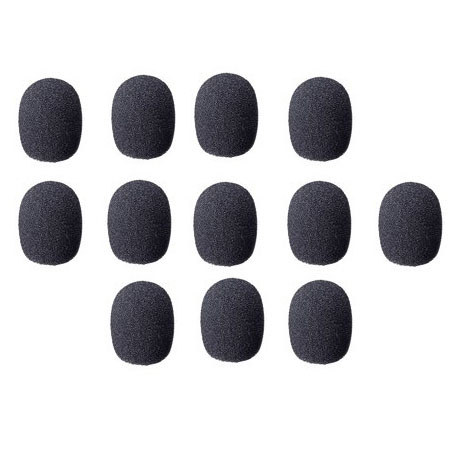 Sony ADR66B Urethane Windscreen Kit, Set of 6, Black