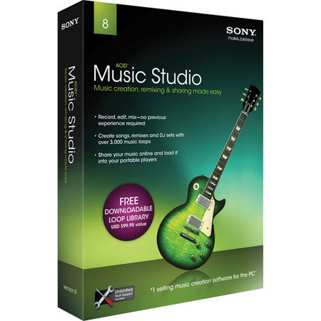 Sony Acid Music Studio 8 Site License Tier 1