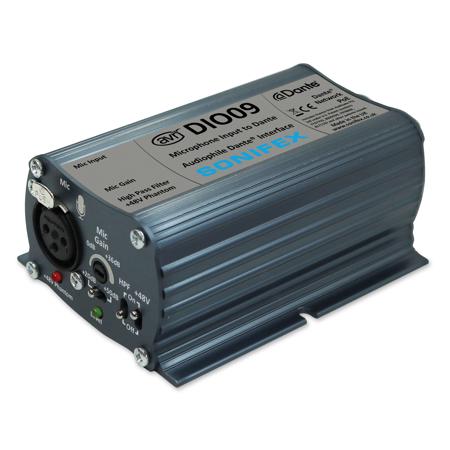 Sonifex AVN-DIO09 Microphone Input to Dante Converter