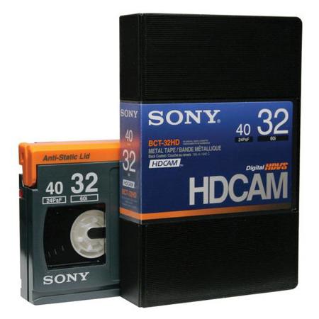 Sony BCT32HD HDCAM 32 Minute Video Tape, Small