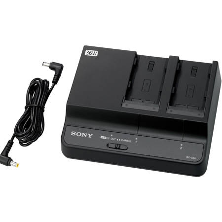 Sony BC-U2A 2-Slot Charger/AC Adapter for BP-U90/U60/U60T/U30 Batteries