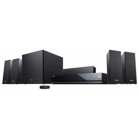 Sony BDVE280 3D Blu-ray Home Theater System, Black