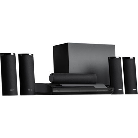 Sony 3D Blu-ray 5.1 Channel Home Theater System, Black