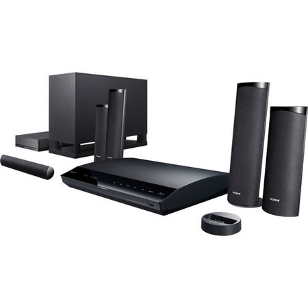 Sony BDVE780W 3D Blu-ray Home Theater System, Black